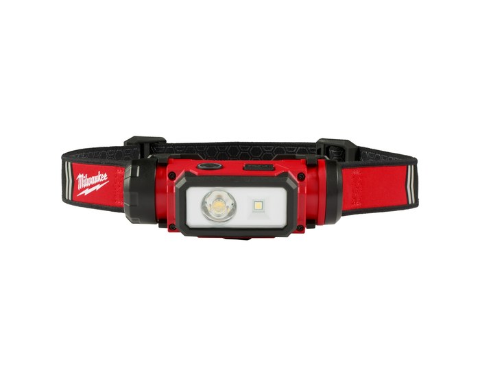 Milwaukee 600 Lumens LED REDLITHIUM USB Hard Hat Headlamp Kit (2163-21)